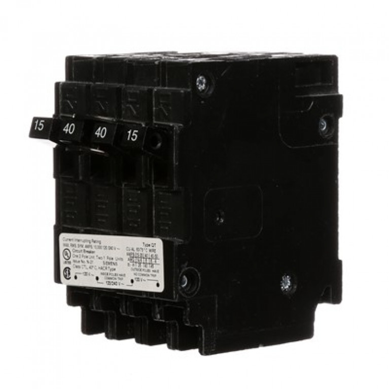 Siemens Q21540CT - Siemens BRKR (2)15А 1П/(1)40А 2П 10К QT