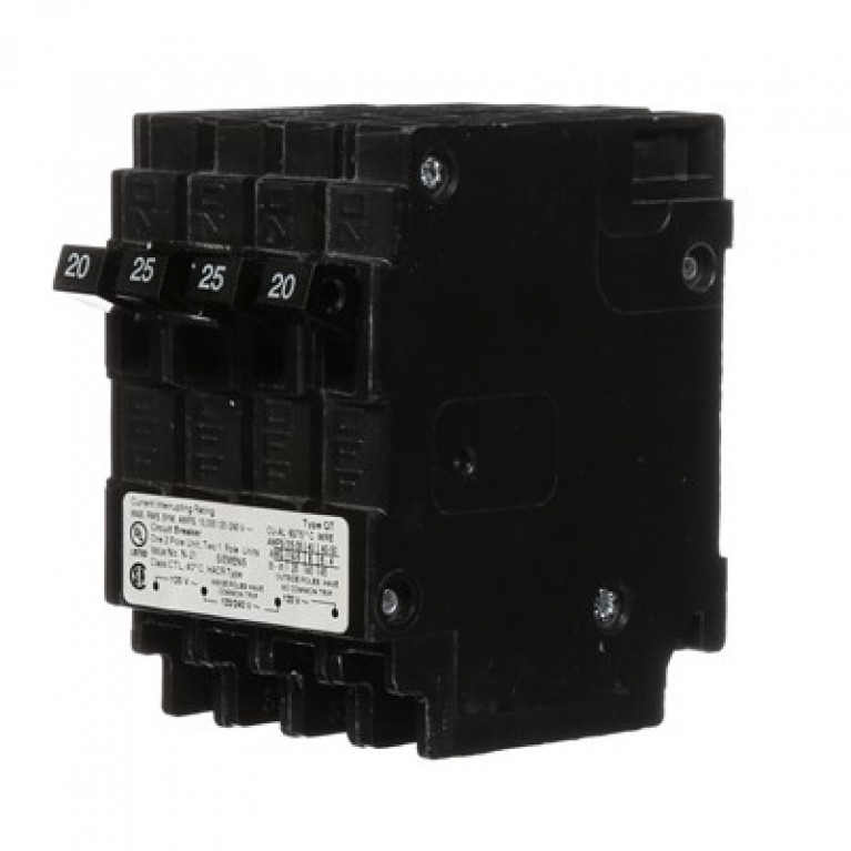 Siemens Q22025CT - Siemens BRKR (2)20А 1П/(1)25А 2П 10К QT