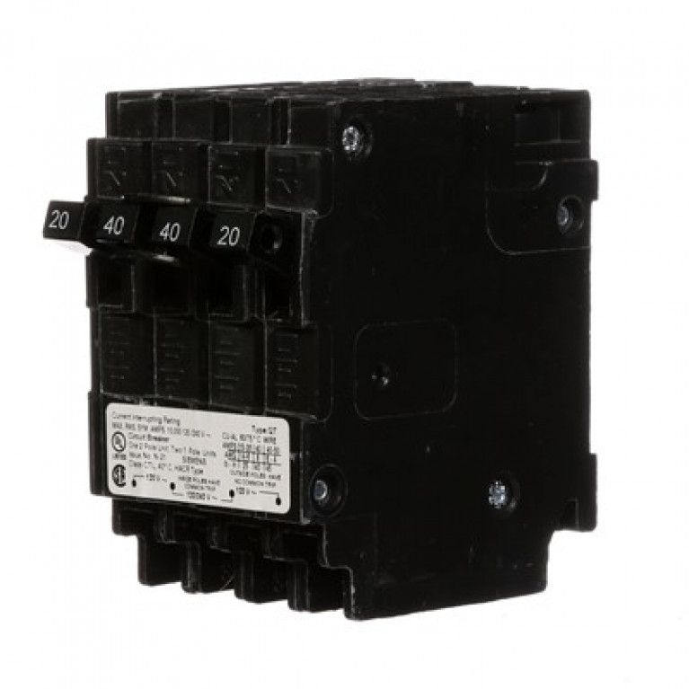 Siemens Q22040CT - Siemens BRKR (2)20А 1П/(1)40А 2П 10К QT