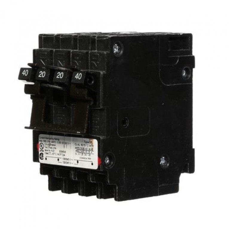 Siemens Q24020CT2 - Siemens BRKR (1)40А 2П/(1)20А 2П 10К QT