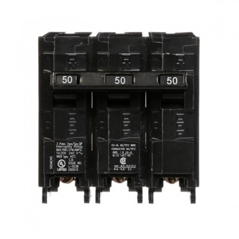 Siemens Q350 - Siemens REAKER 50A 3P 240V 10K QP