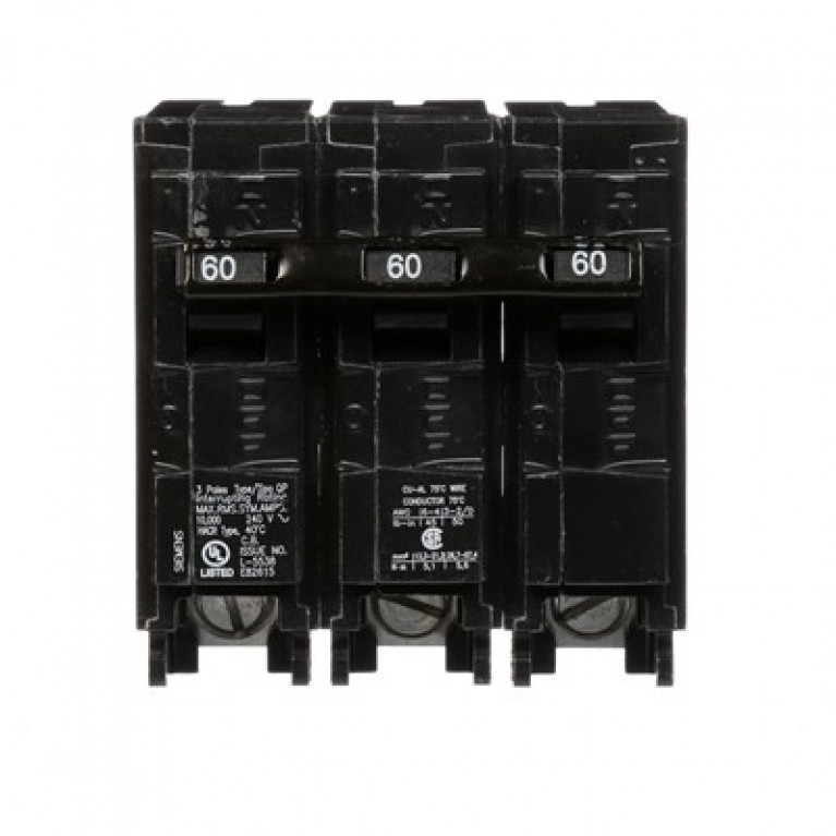 Siemens Q360 - ВЫКЛЮЧАТЕЛЬ Siemens 60A 3P 240V 10KA QP
