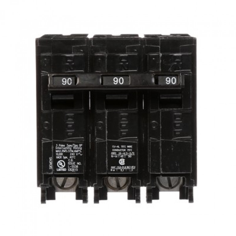 Siemens Q390 - ВЫКЛЮЧАТЕЛЬ Siemens 90A 3P 240V 10KA QP