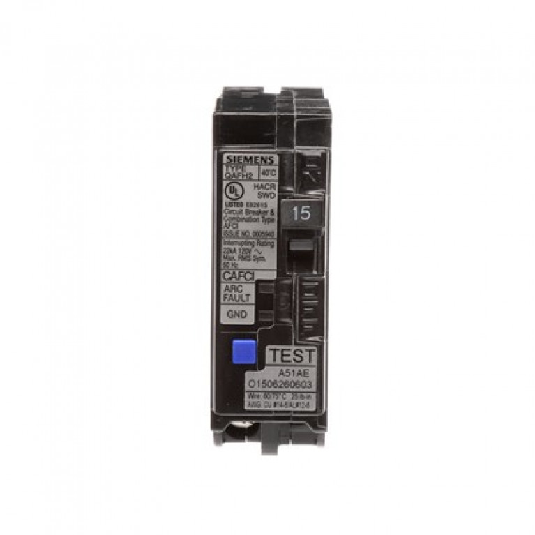 Siemens QA115AFCH - Siemens BRKR QAFH2 AFCI 1П 120В 15А 22КА