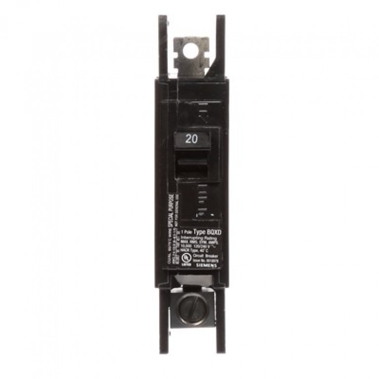 Siemens BQ1B020QLD - Siemens BKR BQXD 1П 120В 20А 10К DIN LUG