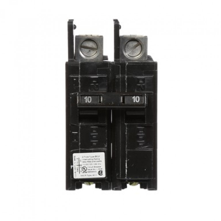 Siemens BQ2B010L - Siemens BRKR BQ 2P 120/240В 10А 10К LUG