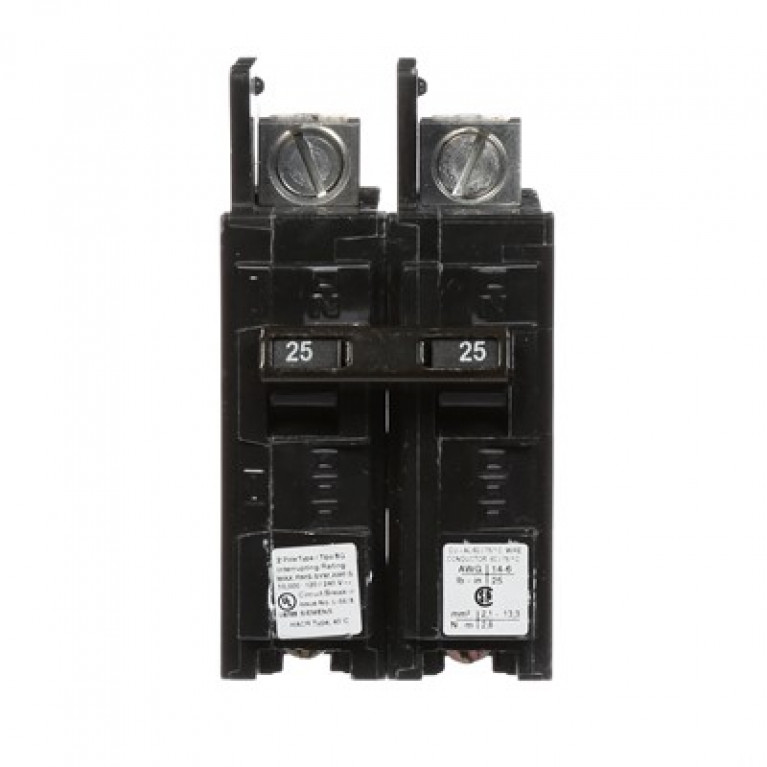 Siemens BQ2B025L - Siemens BRKR BQ 2P 120/240 В 25 А 10 К НАКОПИТЕЛЬ
