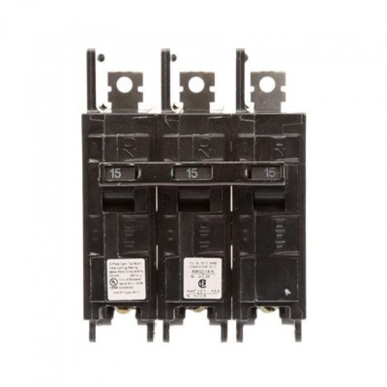 Siemens BQ3B015H - Siemens BRKR BQH 3П 240В 15А 22К
