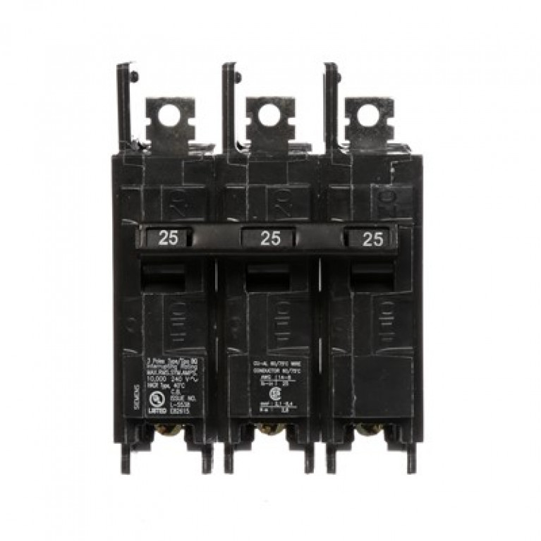 Siemens BQ3B025 - Siemens BRKR BQ 3P 240В 25А 10К