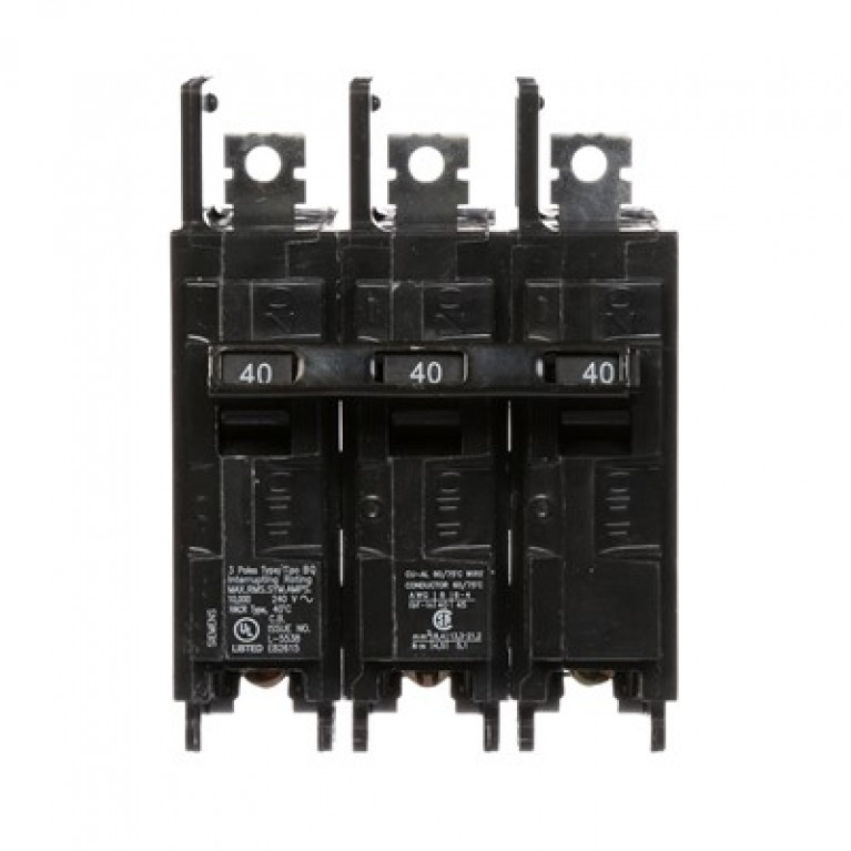 Siemens BQ3B040 - Siemens BRKR BQ 3P 240В 40А 10К