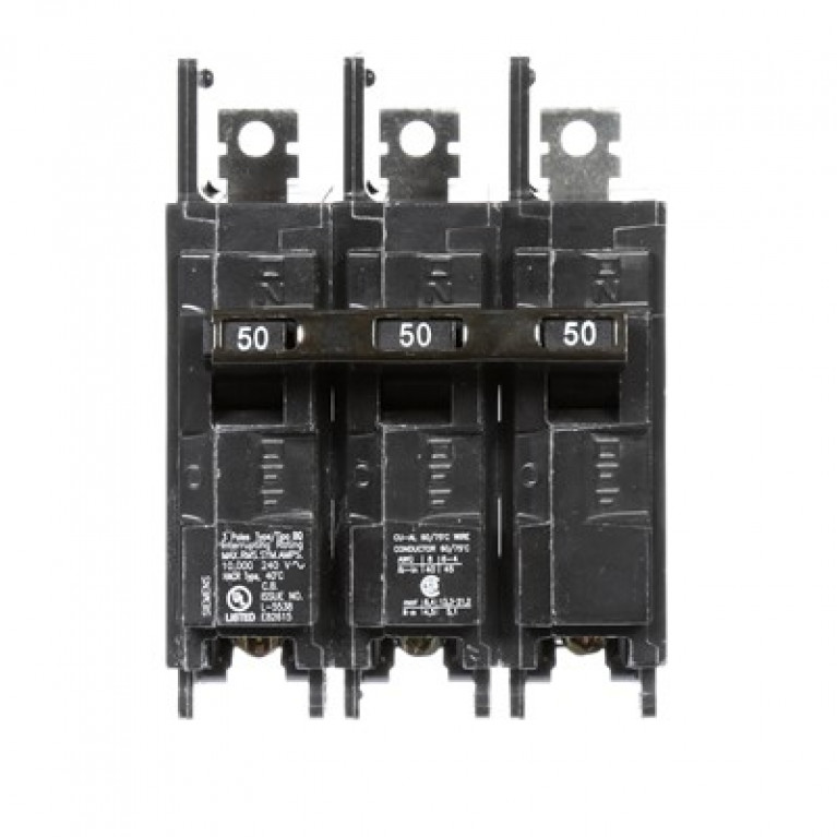 Siemens BQ3B050 - Siemens BRKR BQ 3P 240В 50А 10К
