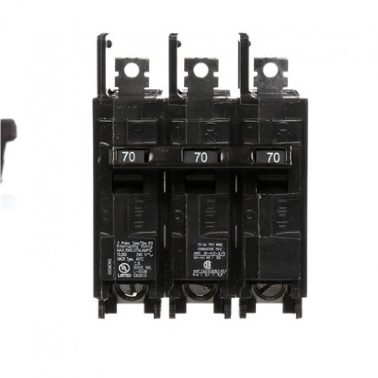Siemens BQ3B070 - Siemens BRKR BQ 3P 240В 70А 10К