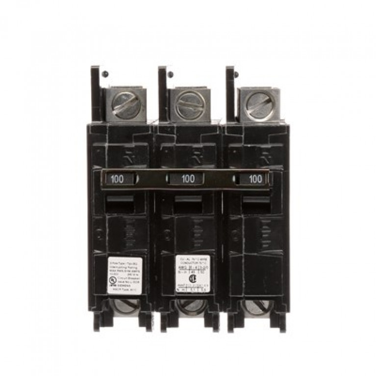 Siemens BQ3B100L - Siemens BRKR BQ 3P 240В 100А 10К LUG