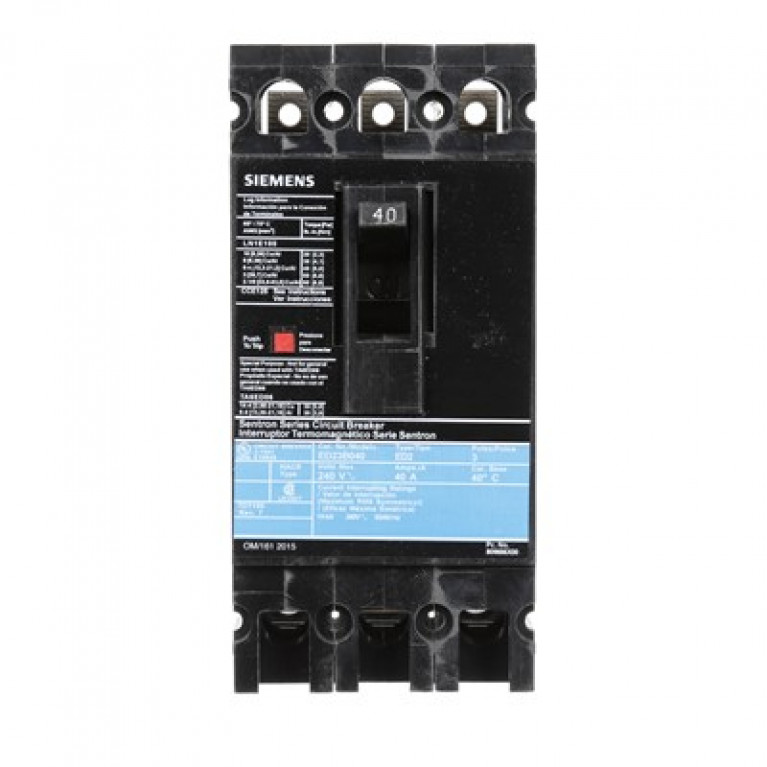ED23B040 Автоматический выключатель Siemens ED2 3P 240В 40А