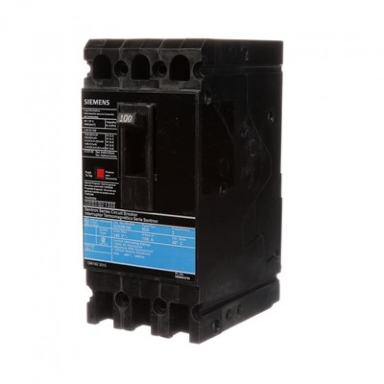 ED23B100L Автоматический выключатель Siemens ED2 3P 240V 100A LUG