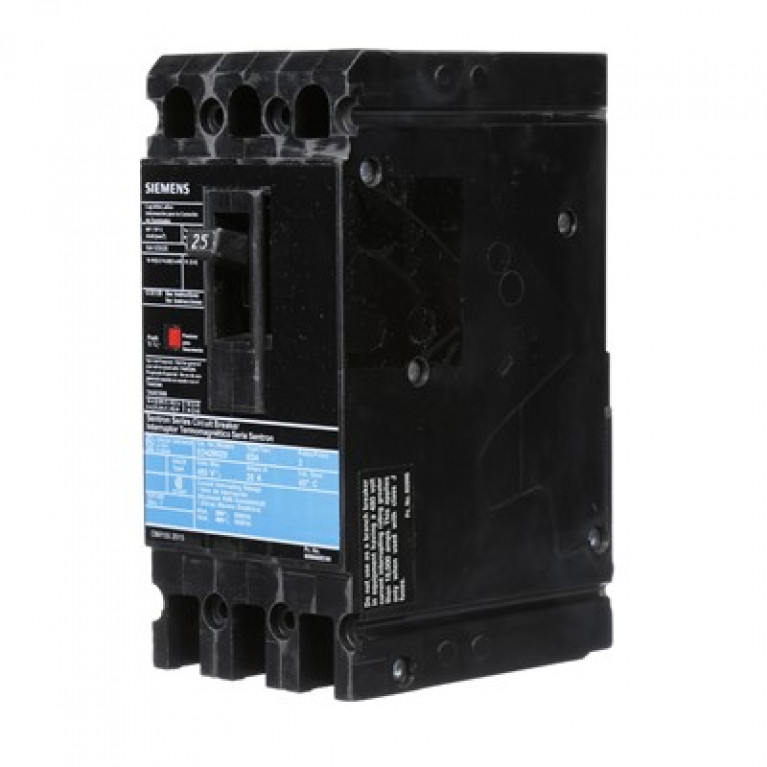 ED43B025L Автоматический выключатель Siemens ED4 3P 480V 25A LUG