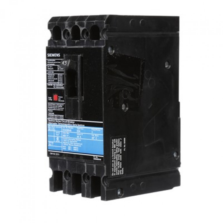 ED43B045L Автоматический выключатель Siemens ED4 3P 480V 45A LUG