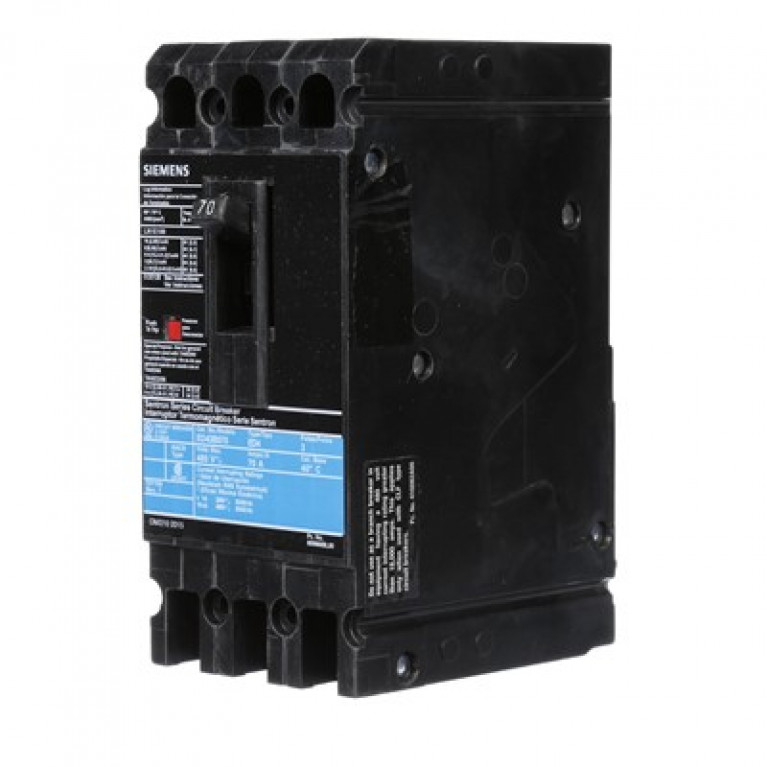 ED43B070 Автоматический выключатель Siemens ED4 3P 480В 70А