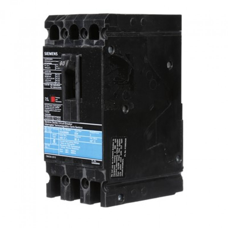 ED43B080 Автоматический выключатель Siemens ED4 3P 480В 80А