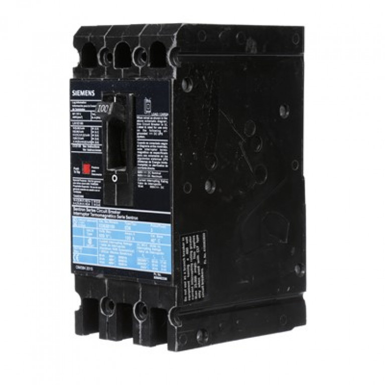 ED63B100L Автоматический выключатель Siemens ED6 3P 600V 100A LUG