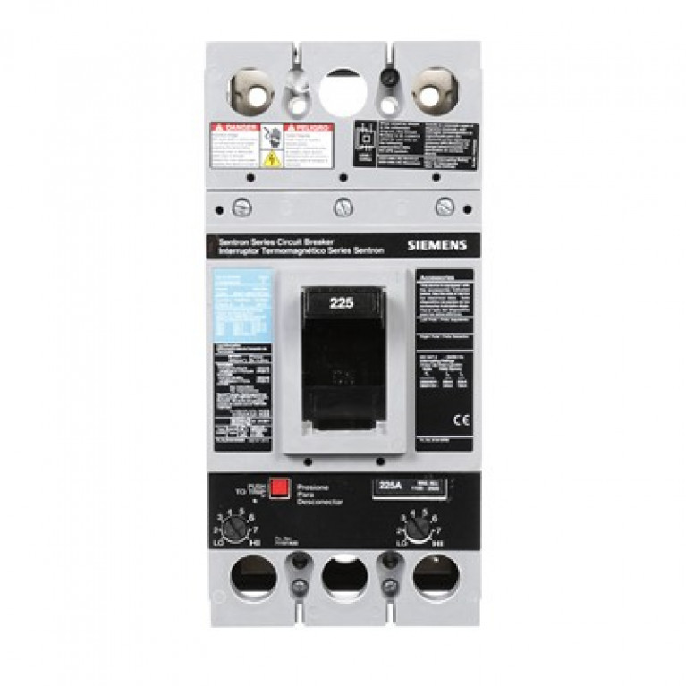 FXD62B225 Автоматический выключатель Siemens FD6 2П 600В 225А FX
