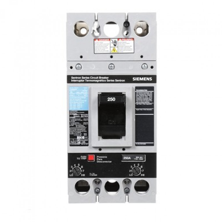 FXD62B250 Автоматический выключатель Siemens FD6 2П 600В 250А FX
