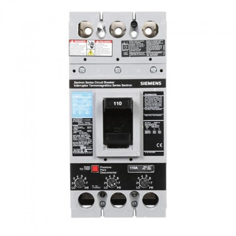 FXD63B110 Автоматический выключатель Siemens FD6 3П 600В 110А FX