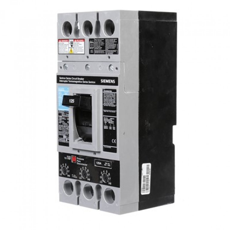 FXD63B125 Автоматический выключатель Siemens FD6 3П 600В 125А FX