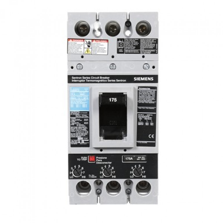 FXD63B175L Автоматический выключатель Siemens FD6 3P 600В 175A FX LUG
