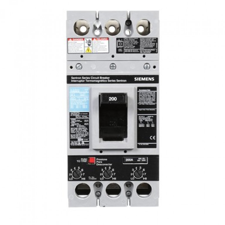 FXD63B200 Автоматический выключатель Siemens FD6 3P 600В 200А FX