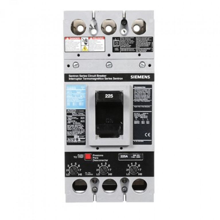 FXD63B225 Автоматический выключатель Siemens FD6 3P 600В 225A FX
