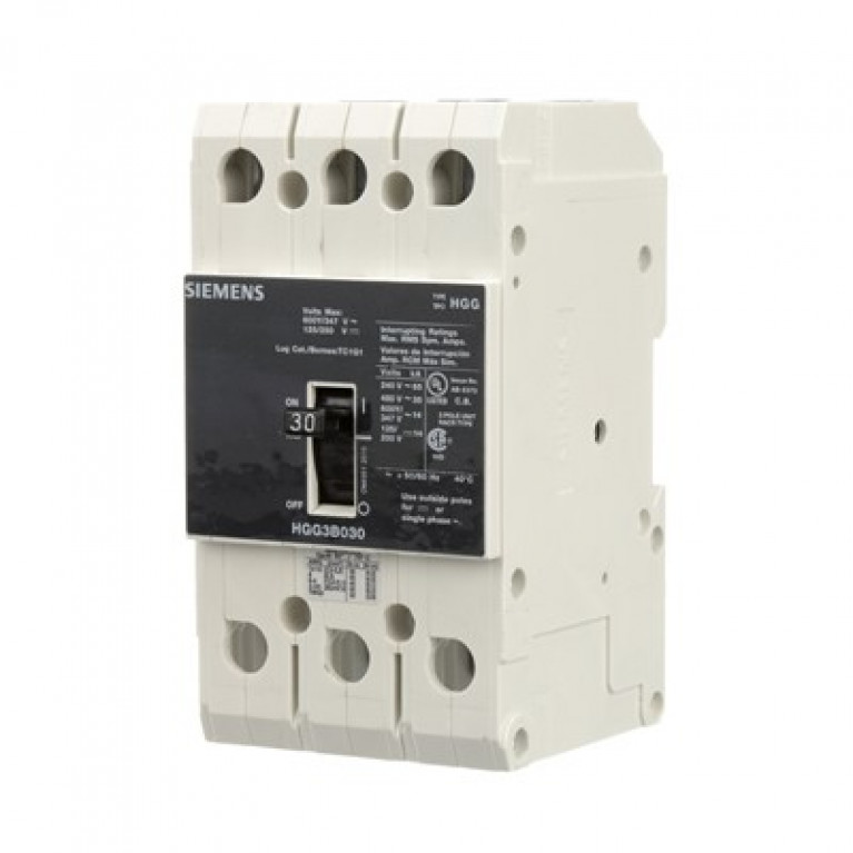 Siemens HGG3B030L - Siemens BRKR HGG 30A 3P 480V 35K НАКОНЕЧНИКИ