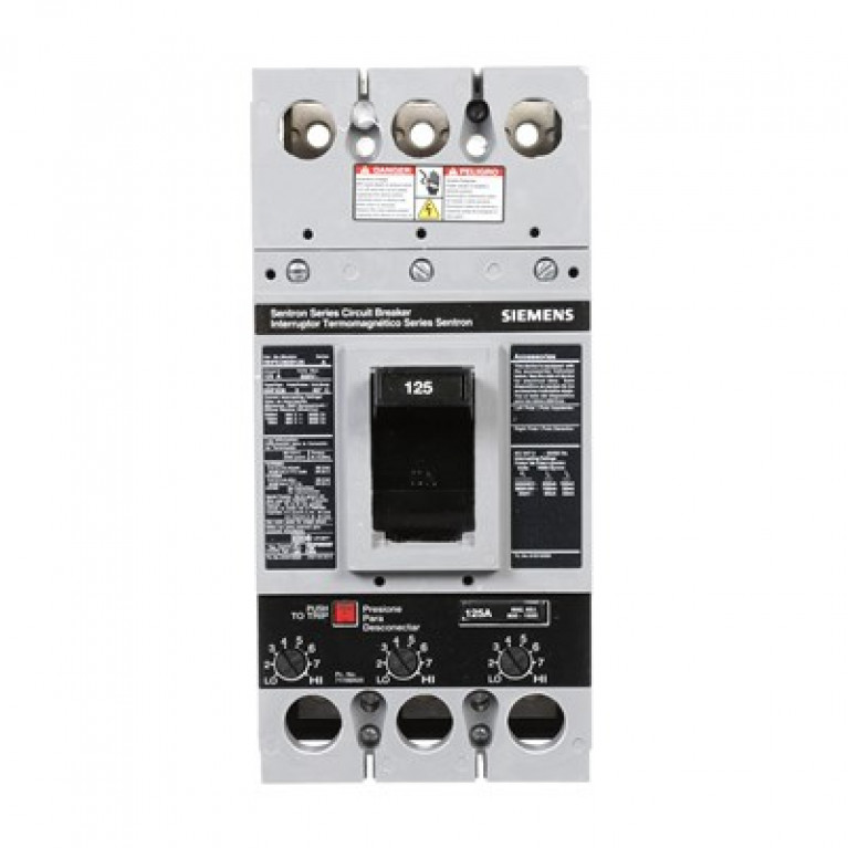 Siemens HHFXD63B125 - Siemens BRKR HHFD6 3P 600В 125А FX