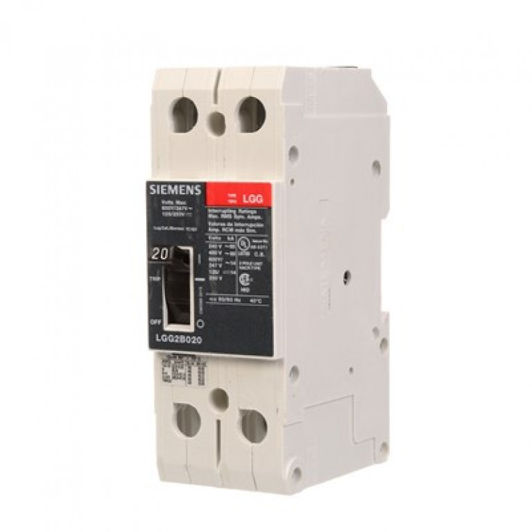 LGG2B050L Автоматический выключатель Siemens LGG 50A 2P 480V 65K LUGS