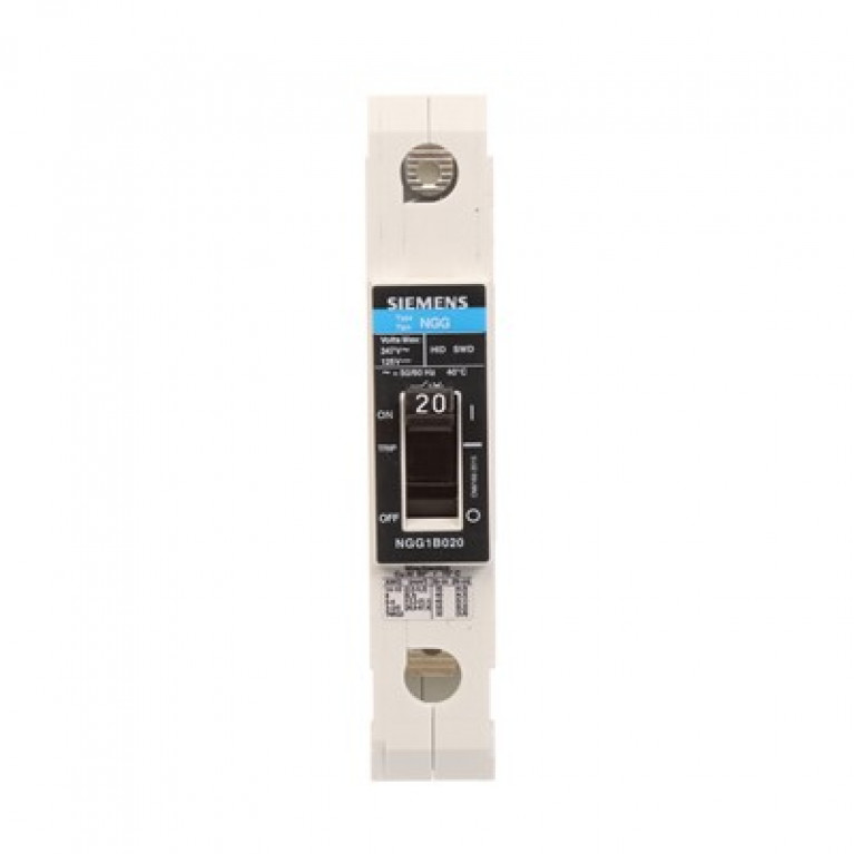Siemens NGG1B020 - Siemens BRKR NGG 20A 1P 277V 25K БЕЗ НАКОПИТЕЛЕЙ