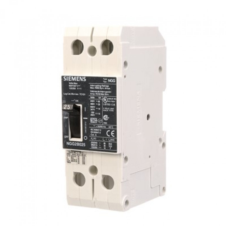 Siemens NGG2B025 - Siemens BRKR NGG 25A 2P 480V 25K БЕЗ НАКОПИТЕЛЕЙ