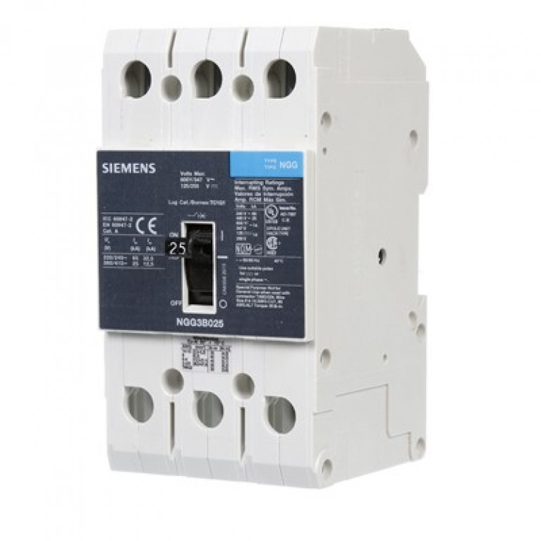 Siemens NGG3B025L - Siemens BRKR NGG 25A 3P 480V 25K НАКОНЕЧНИКИ