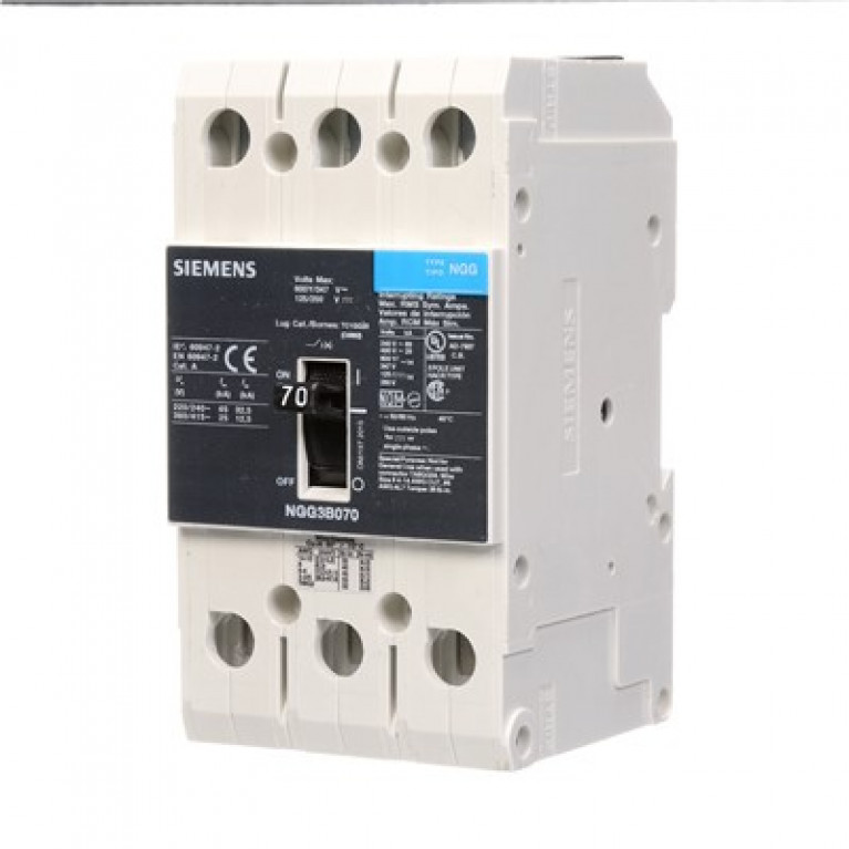 Siemens NGG3B070L - Siemens BRKR NGG 70A 3P 480V 25K НАКОНЕЧНИКИ
