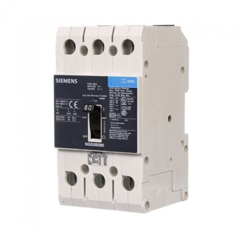Siemens NGG3B080L - Siemens BRKR NGG 80A 3P 480V 25K НАКОНЕЧНИКИ