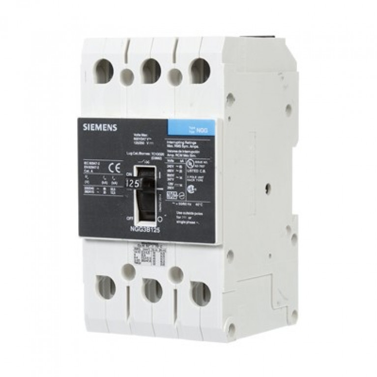 Siemens NGG3B125L - Siemens BRKR NGG 125A 3P 480V 25K НАКОНЕЧНИКИ