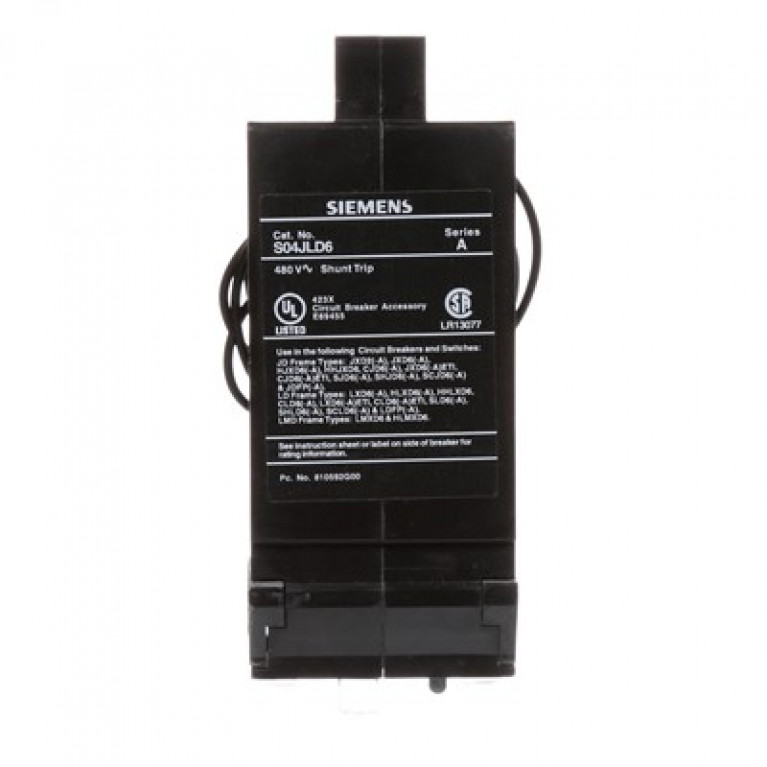 S04JLD6 Автоматический выключатель Siemens JD/LD/LMD 480 В переменного тока ST