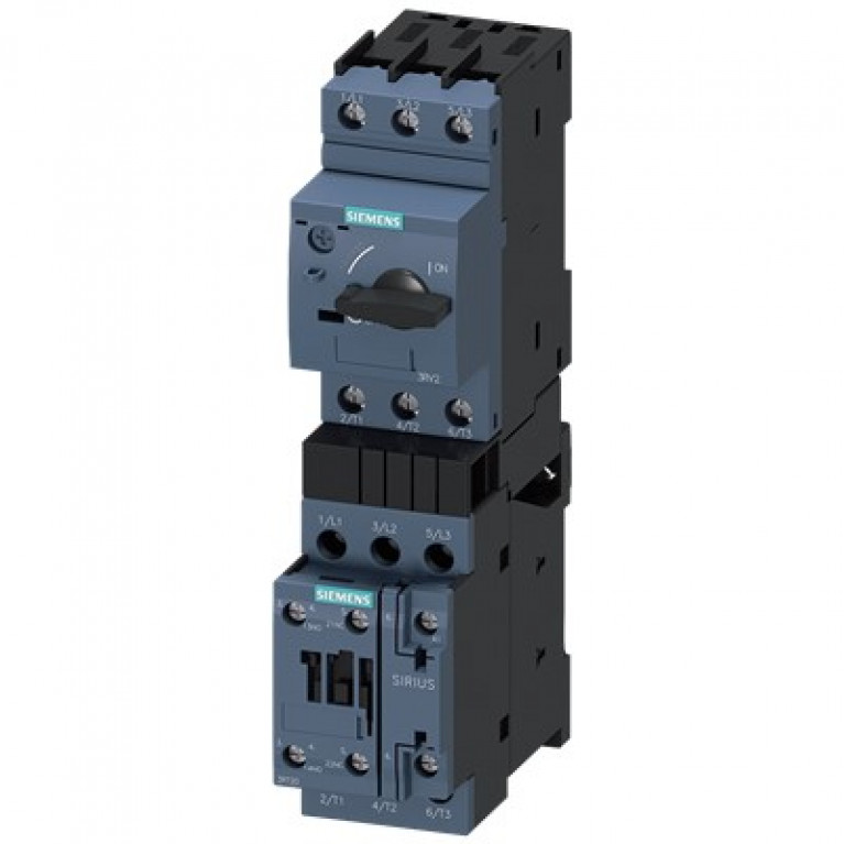 3RA21201JA240AK6 Комбинированный пускатель Siemens_3RA21_S0_7-10A