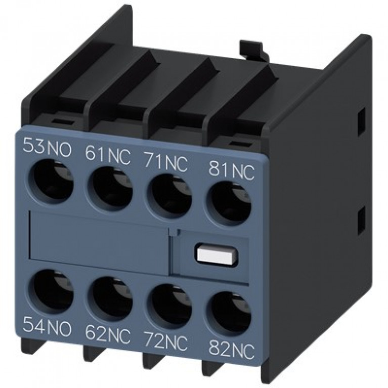 3RH29111GA13 Siemens AUX ПЕРЕКЛЮЧАТЕЛЬ 1НО+3НЗ ДЛЯ Винт S00