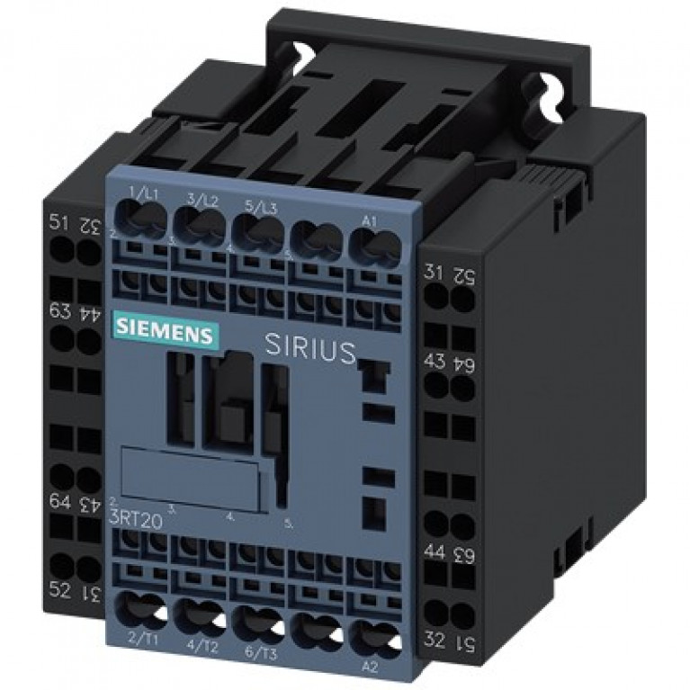 3RT20172FF480KT1 Контактор Siemens S00 12A 110VDC 1NC SPRG