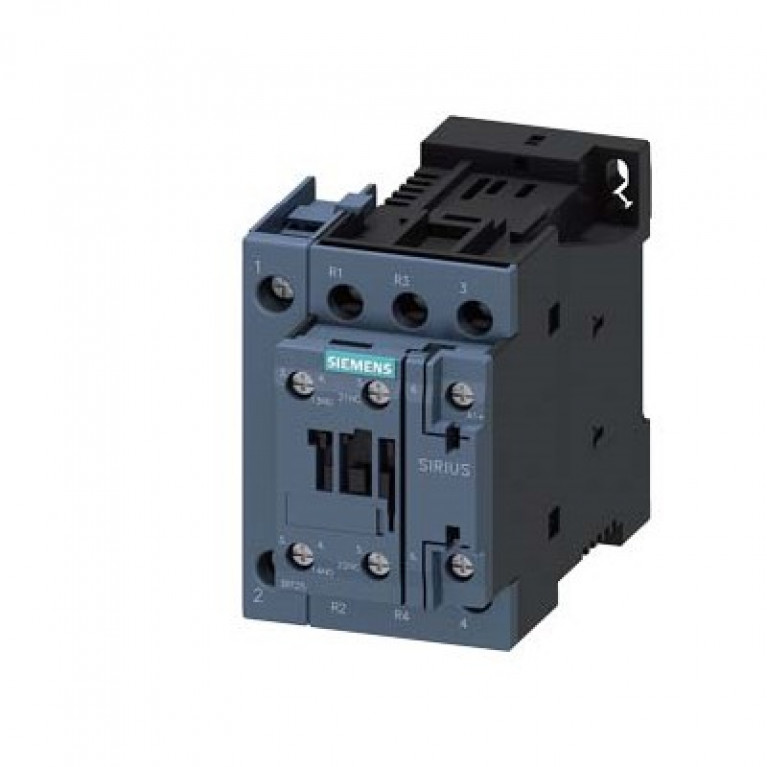 3RT25261BA40 Siemens 4POL.Контактор. AC3: 11 кВт. 12 В постоянного тока