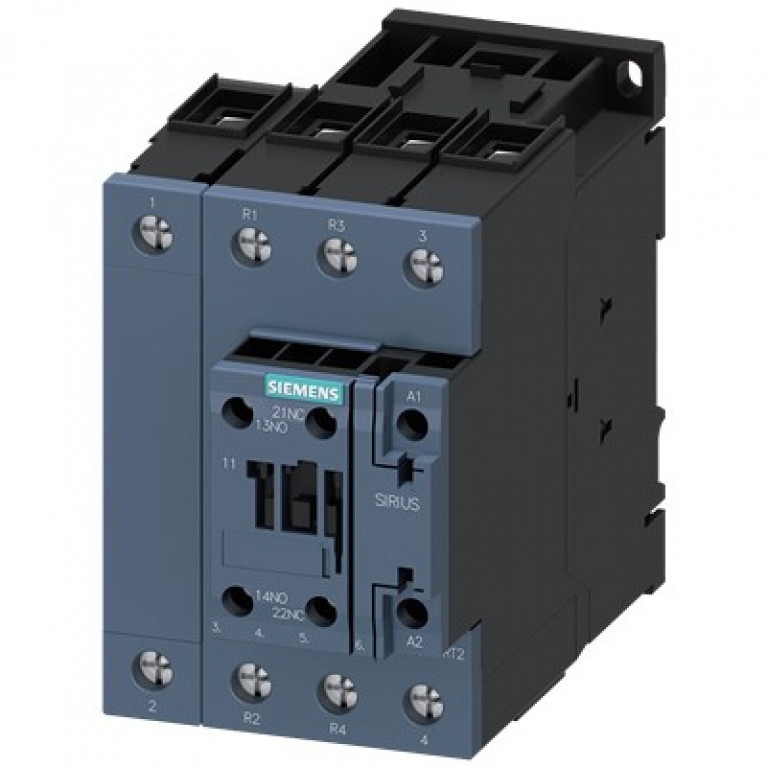 3RT25361AK60 Контактор Siemens 2НО+2НЗ.AC3:22кВт