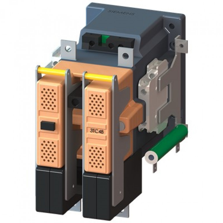 Siemens 3TC48170LB4 - КОНТАКТОР Siemens,SZ2,2P,750В,2НО+1НЗ
