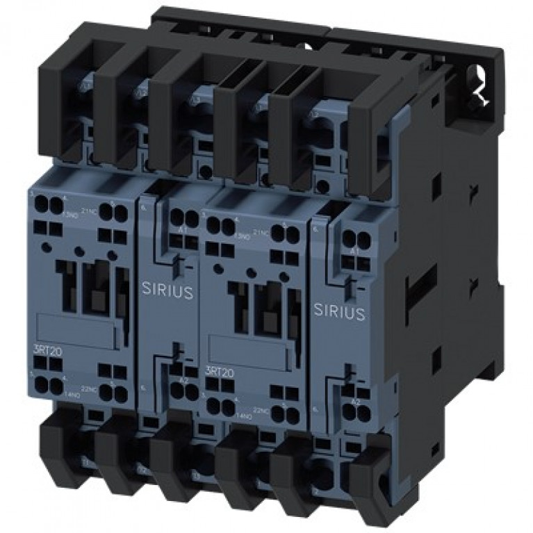 3RA23258XB302AC2 Контактор Siemens REV S0 16A 24VAC SPRG