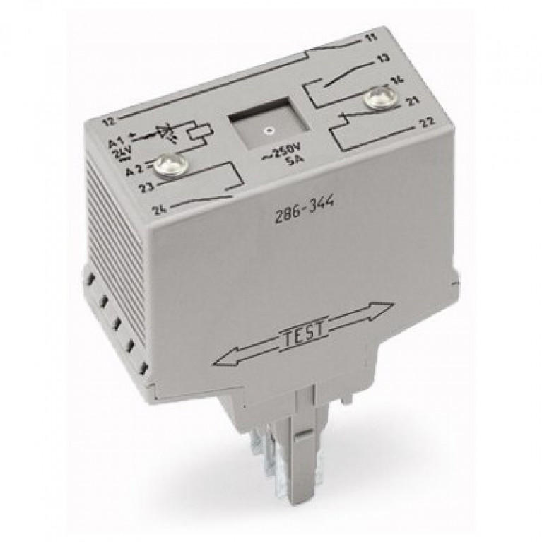 286-344/004-000 ПЕРЕКЛЮЧАЮЩЕЕ РЕЛЕ WAGO MOD 24 В постоянного тока -30/25% В