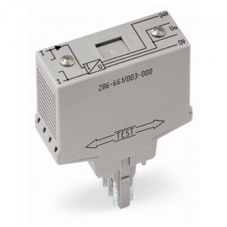 286-661 WAGO AC CURRENT FLOW MONT MOD
